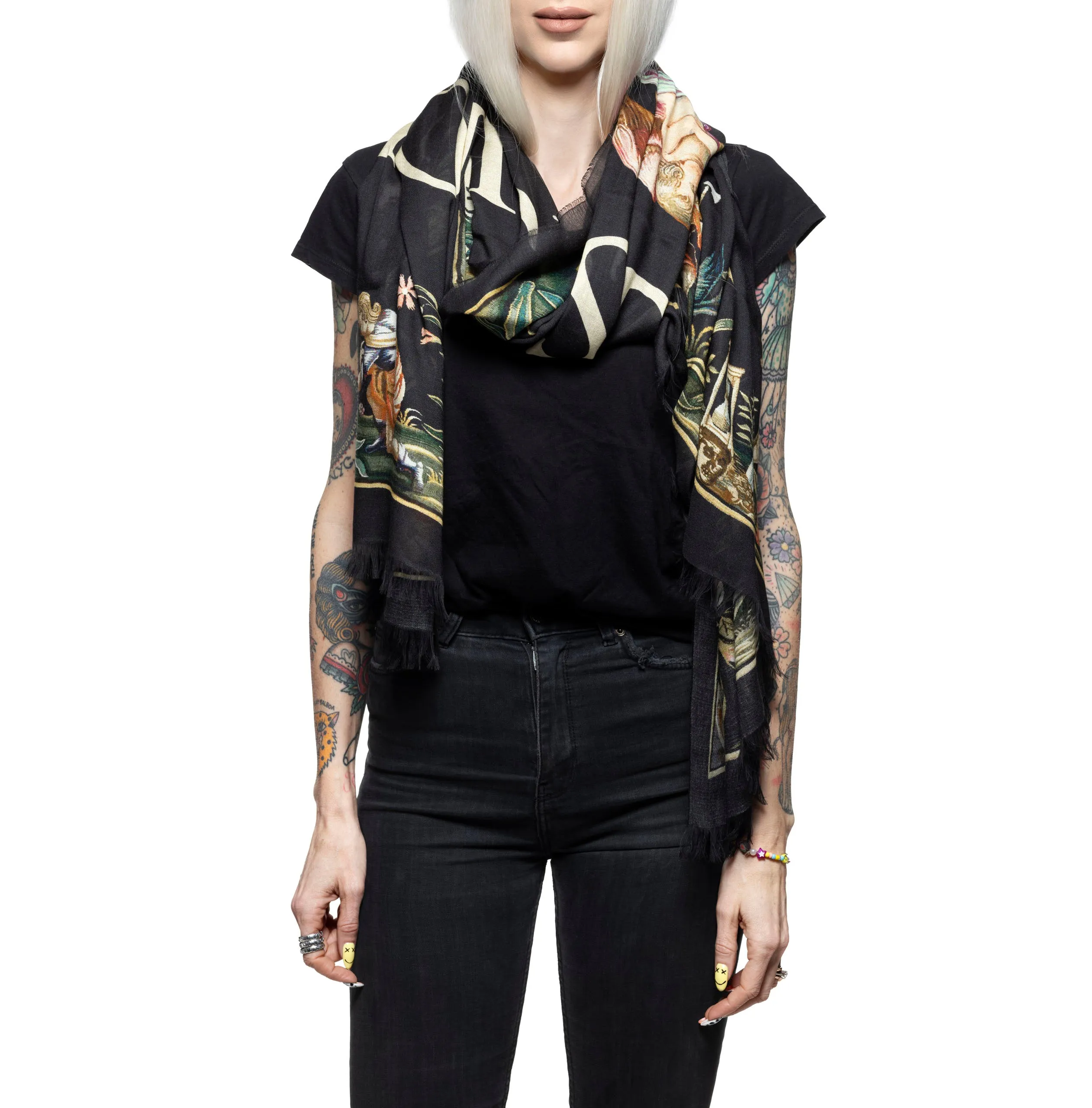 Coreterno " Things U Can't Control" - Maxi scarf