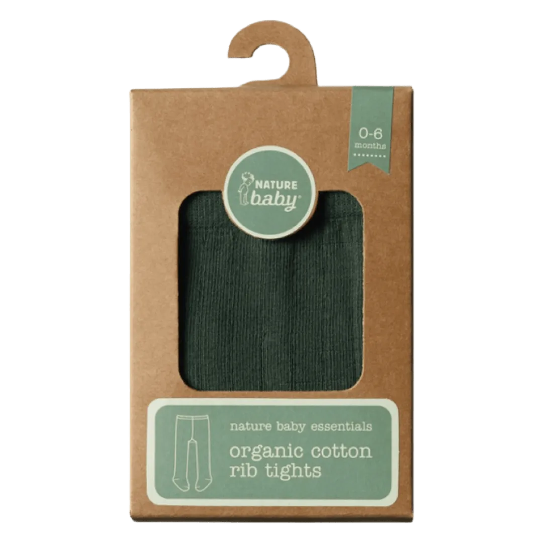 Cotton Tights - Thyme