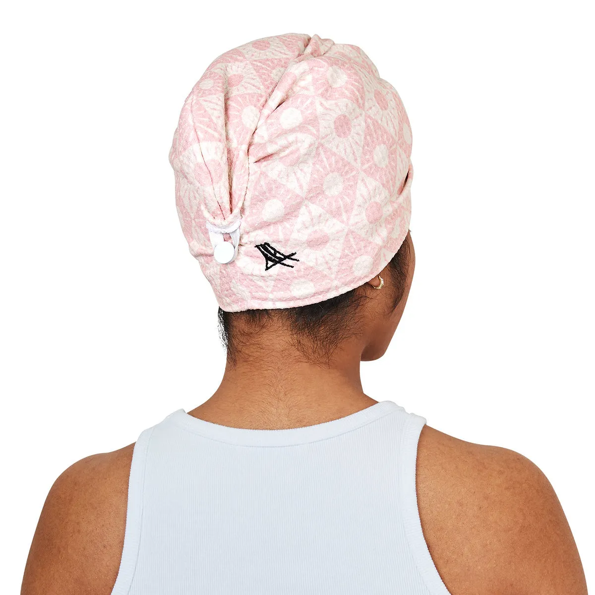 Dock & Bay Hair Wrap - Quick Dry Hair Towel - Geometric Gems (4)