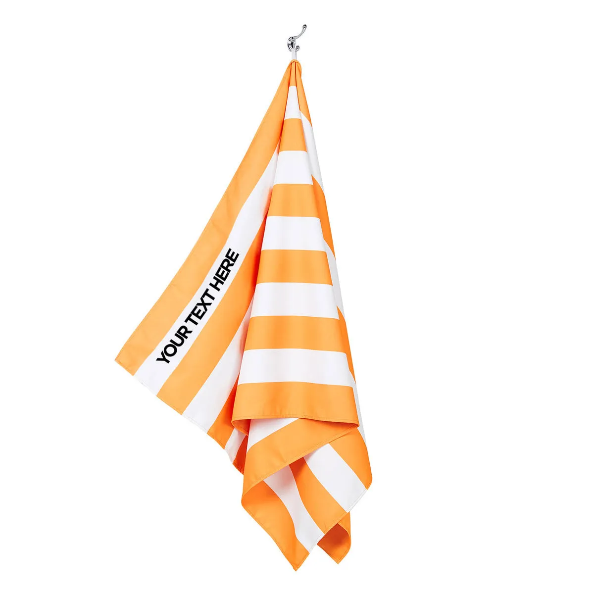 Dock & Bay Quick Dry Towels - Ipanema Orange - Customized Embroidery Personalized for You