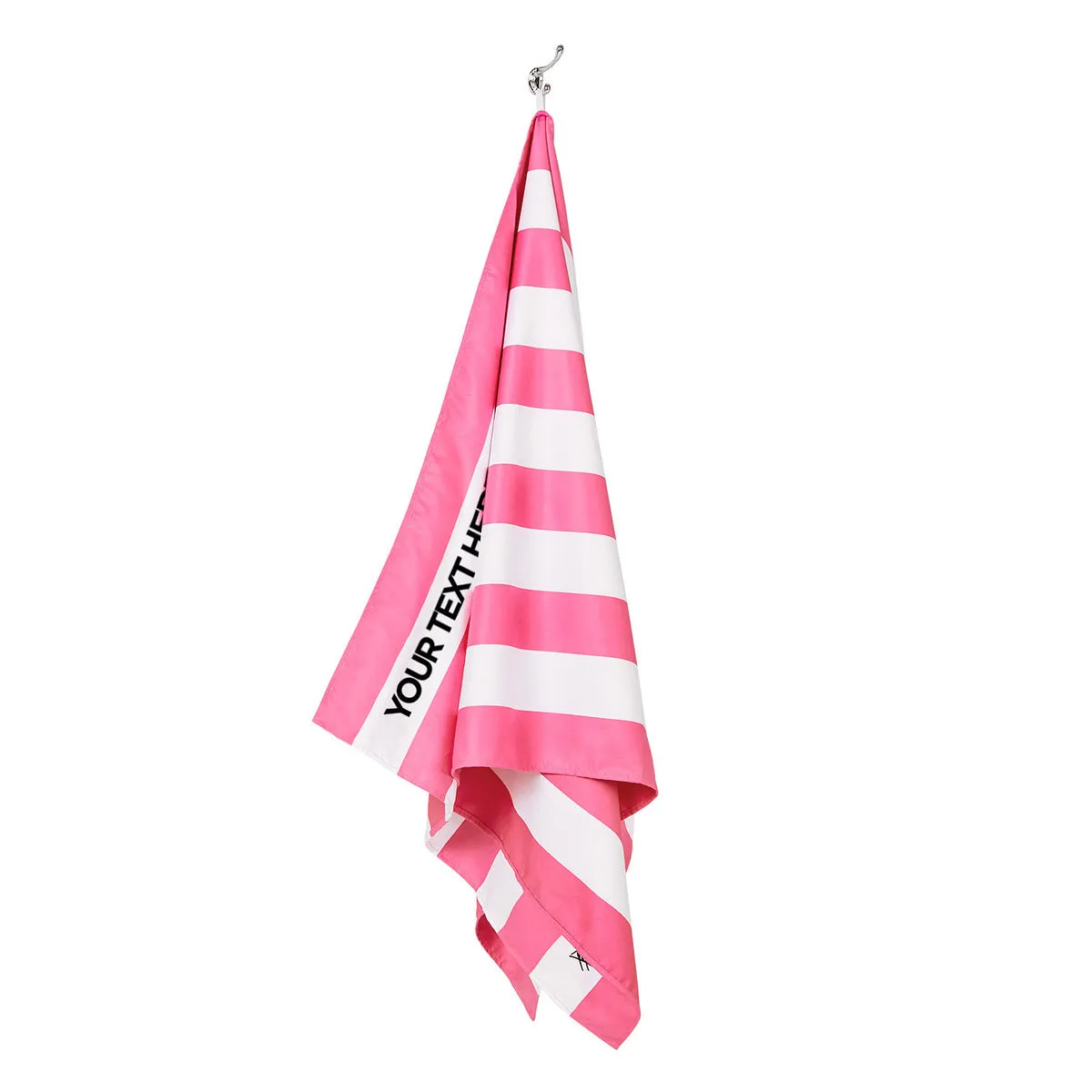 Dock & Bay Quick Dry Towels - Phi Phi Pink - Customized Embroidery Personalized for You
