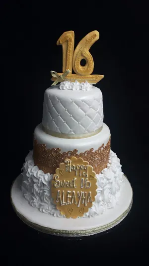Elegant Birthday  Cake