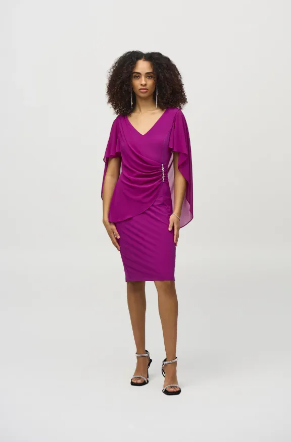 Elegant Cape Dress