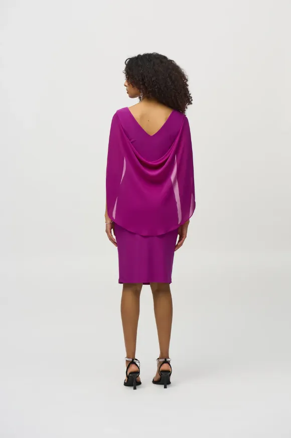 Elegant Cape Dress