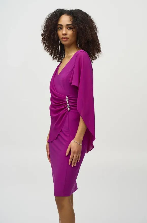 Elegant Cape Dress
