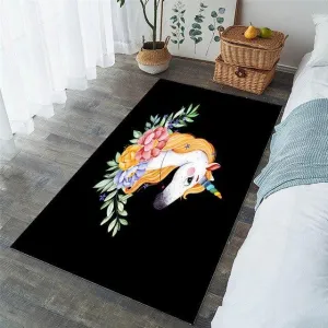 Elegant Unicorn Rug