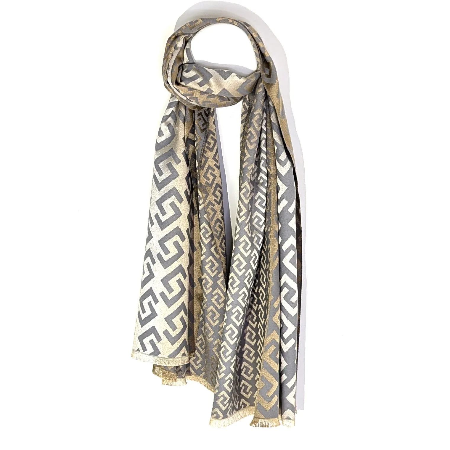 Givenchy' Style Substantial Golden Pattern