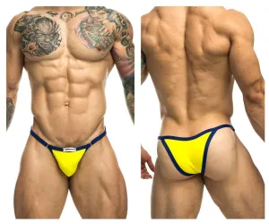 JUSTIN SIMON XSJ12 Bikini One Color Yellow