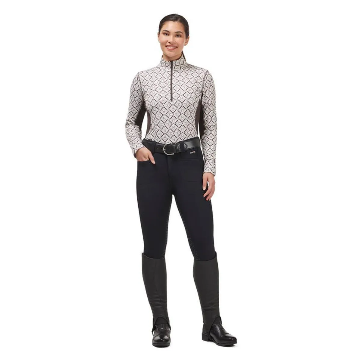 Kerrits Women's On Course Quarter Zip Fleece Tech Top - Sale