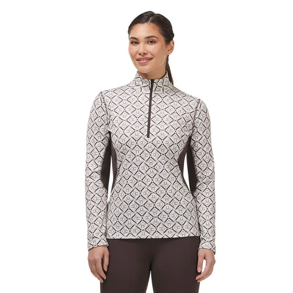 Kerrits Women's On Course Quarter Zip Fleece Tech Top - Sale