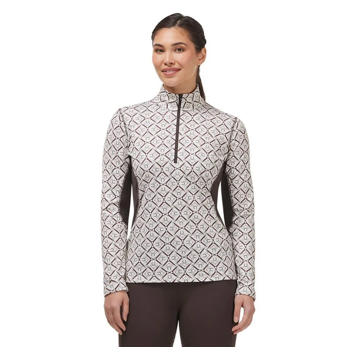 Kerrits Women's On Course Quarter Zip Fleece Tech Top - Sale