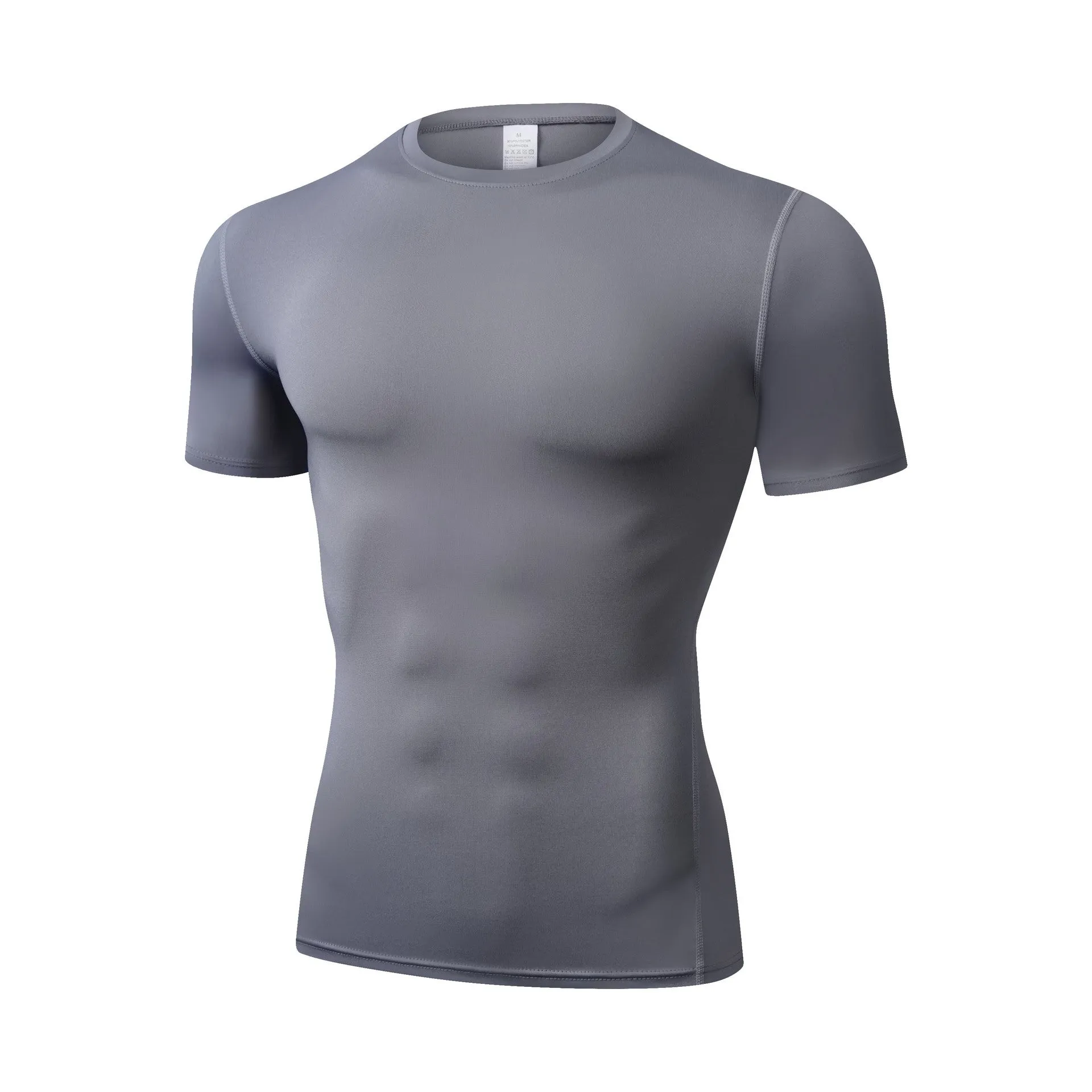 Milk-Silk Quick-Dry Fitted Short-Sleeve Shirt