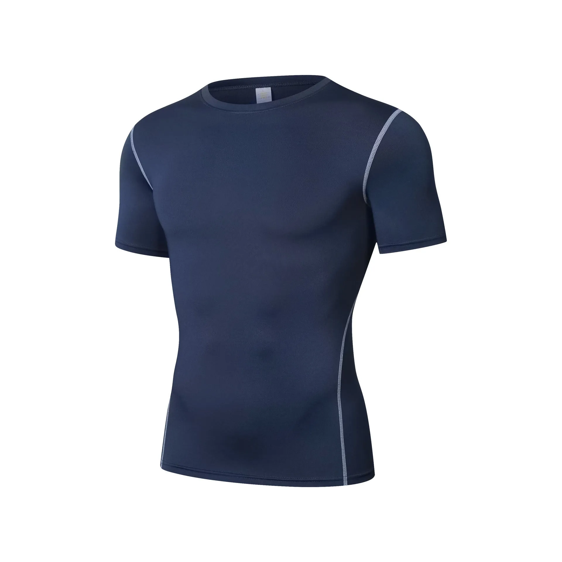 Milk-Silk Quick-Dry Fitted Short-Sleeve Shirt