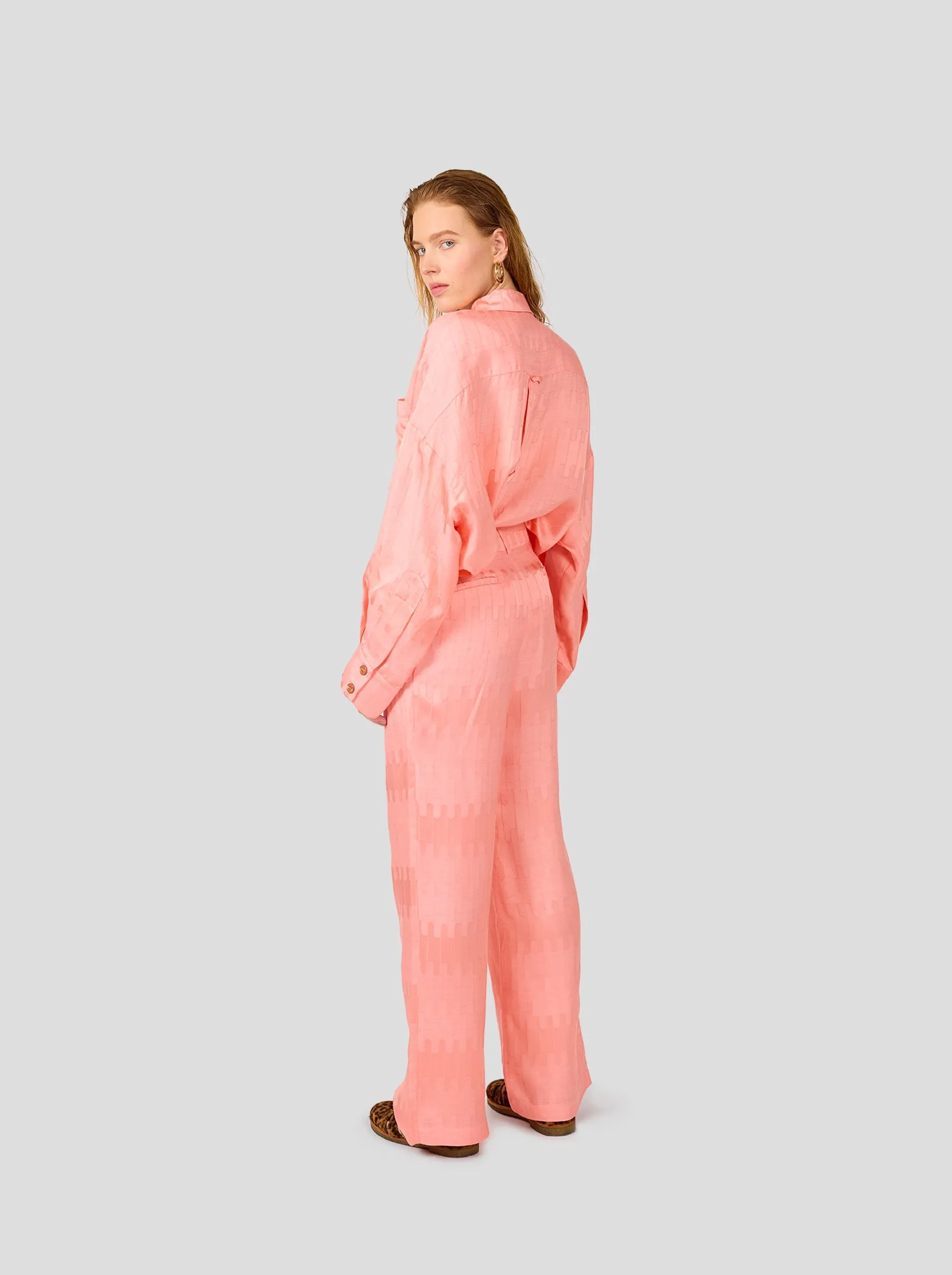 Moor Pants in Puzzle Weave
