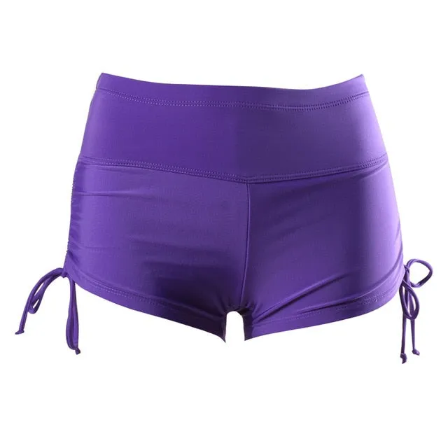 Quick Dry Black Swim Shorts